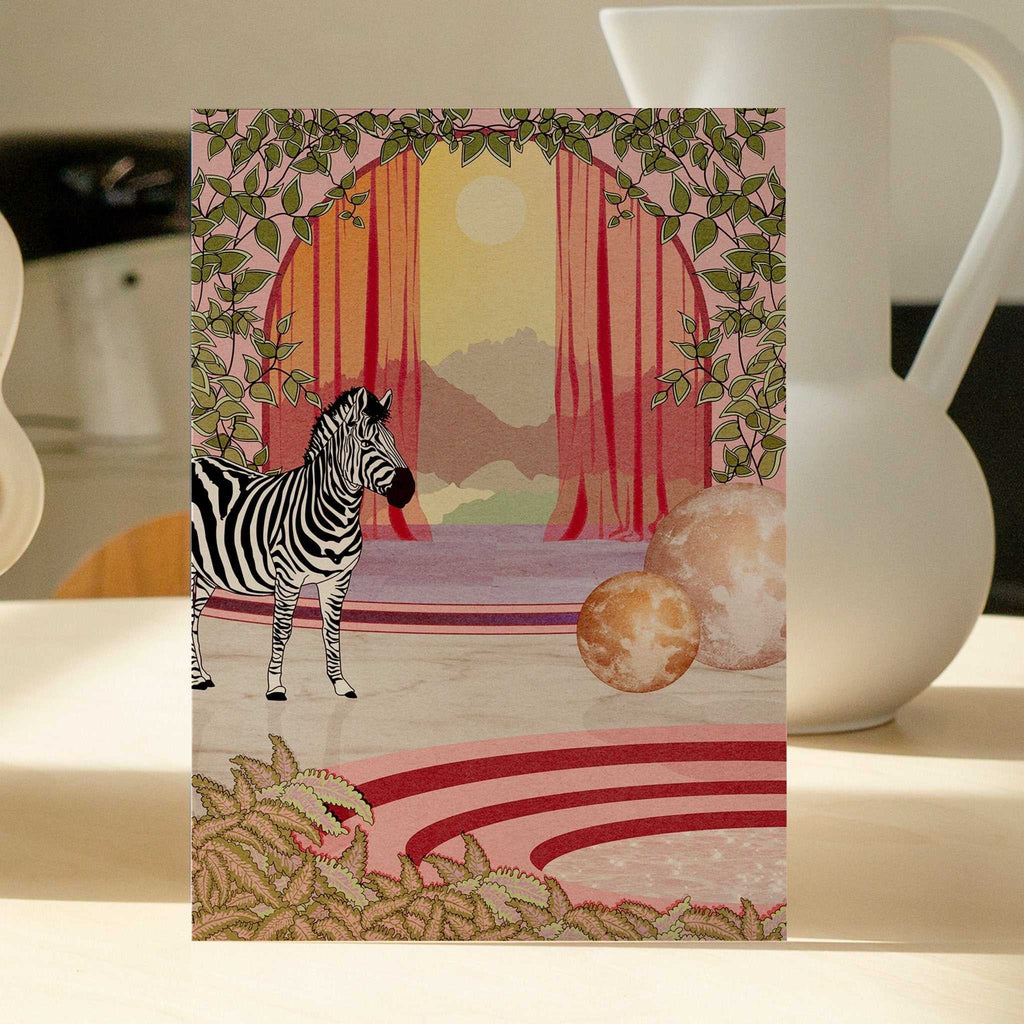 The Zebra Art Print